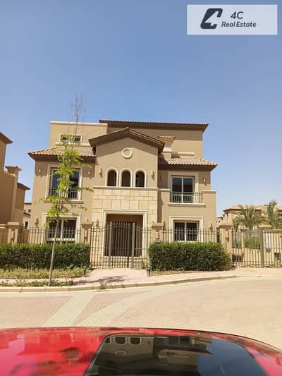 فيلا مستقلة كورنر استلام فوري ريسيل بأقل من سعر السوق 5 غرف في La Vista City العاصمة الإدارية الجديدة بالقرب من مدينة المعارض ومحور بن زايد للبيع