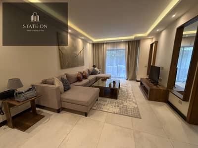 Fully Furnished Ground Floor Apartment with Terrace for Rent in Lake View Residence | 140 sqm