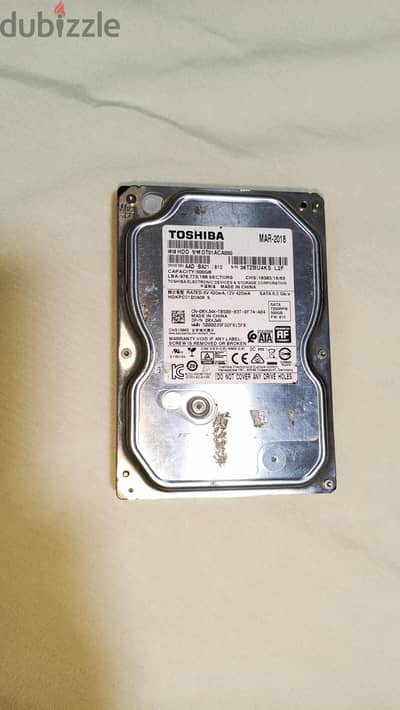Hard 500 gb HDD Toshiba