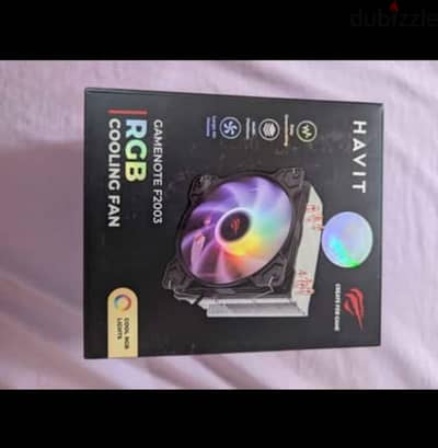 مبرد معالج هافيت Havit Gamenote F2003 RGB بحالة ممتازة
