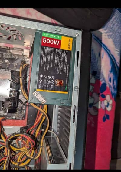 Power supply : antec 500 watt bronze