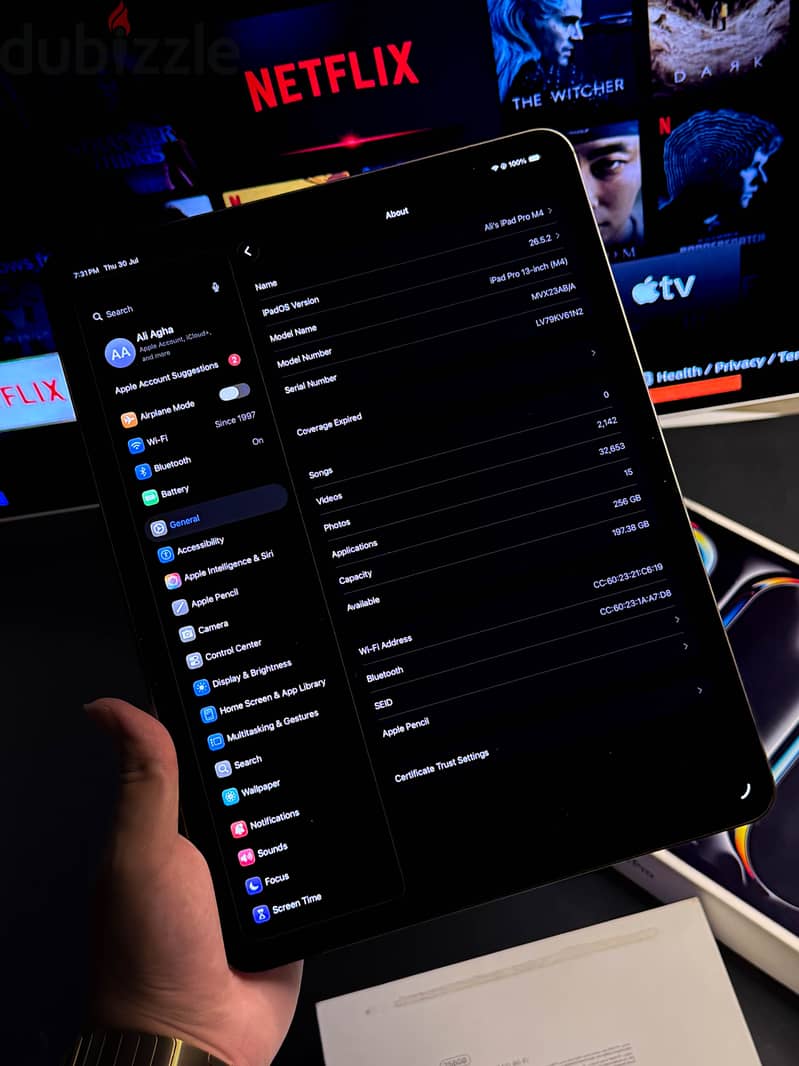 iPad Pro 13 inch M4 7