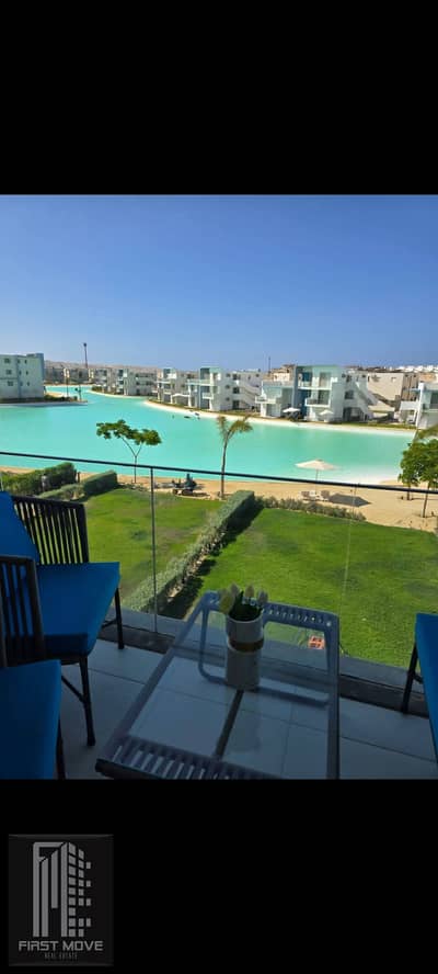شاليه متشطب فيو عالبحر واللاجون | بمقدم 5% واقساط علي اطول فترة سداد في الساحل في fouka bay راس الحكمة | مشروع ساكن وعايش