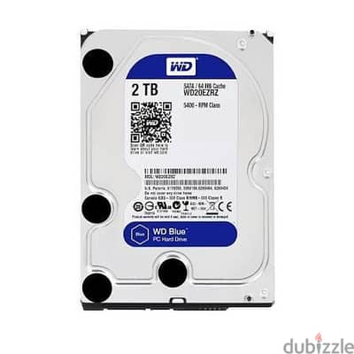 hard disk  2tb blue بحاله كالجديد  هارد ويسترن ديجيتال