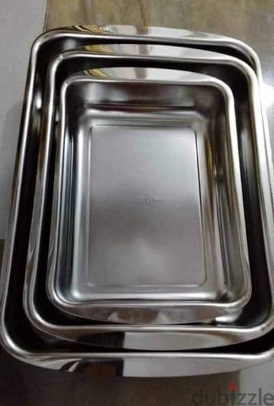 اطقم صواني استانلس