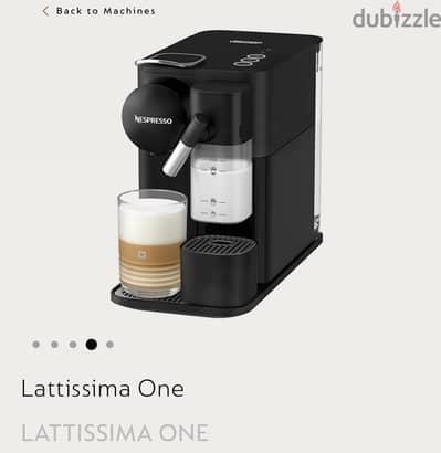 Nespersso coffee machine Lattissima One LATTISSIMA ONE