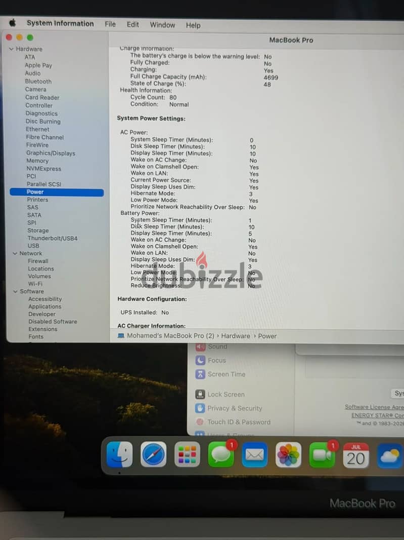 Apple macbook pro 13 inch 6