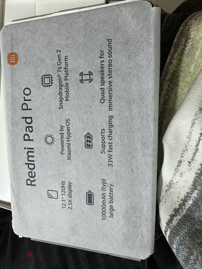 ريدمي باد برو بالكرتونة والشاحن الاصلين اتفتح اسبوع بس مفهوش ولا ختش