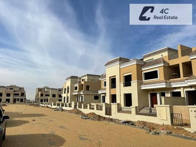 Zفيلا بمقدم وتكملة أقساط بأقل من سعر الشركة ريسيل 4 غرف في Sarai S2 مدينة المستقبل سيتي بجوار مدينتي للبيع