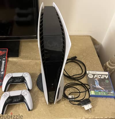 Sony PlayStation 5 Slim Disc Edition – 1TB + 2 Controllers