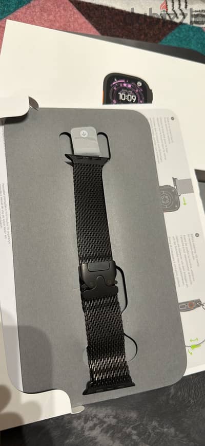 Apple Watch Ultra 3 ,Battery 100% لسه متاكتفه الشهر ده ضمان ١١ شهر ونص