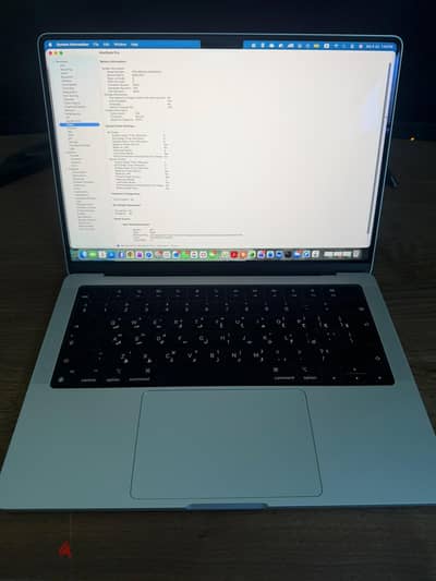 Macbook pro-M4-16GB RAM-1TB SSD-14 inch-Battery100%