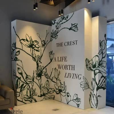 art mural for Alcazar Company