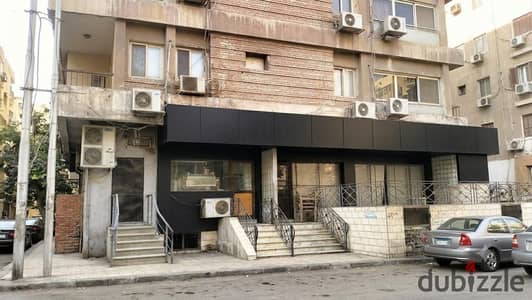 مطعم 125م للايجار شارع فرعي حيوي بجوار كافيهات ومطاعم وبراندات