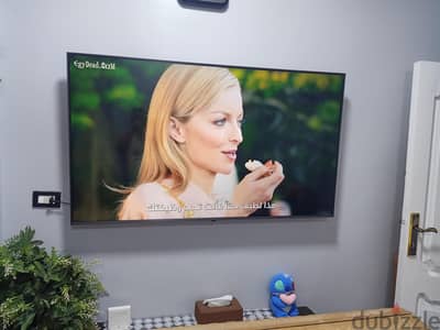 شاشه LG لسه في الضمان 60بوصه