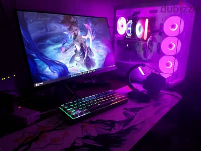 جهاز pc gaming كسر زيرو حالته ممتازه استعمال 8 اشهر