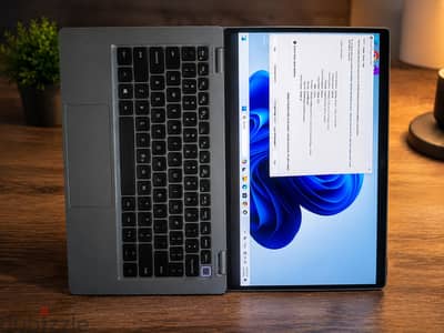 لاب توب ديل والموديل 5320 جيل 11 فيس اي دي وبصمه وكمره i7