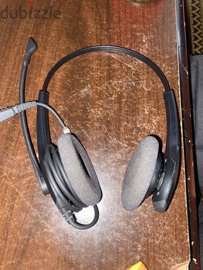 سماعة كول سنتر Jabra أصلية مع وصلة Jabra Link 280 USB