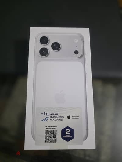 iPhone 17 pro max 256GB Silver