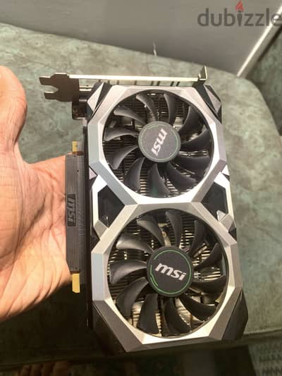 كارت شاشه ١٦٥٠ super DDR6  4gb للبيع بحاله ممتازه