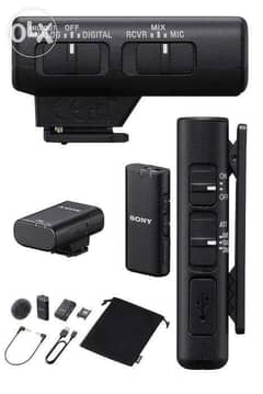 Sony Wireless Mic مايكروفون وايرليس سوني ECM-W2BT - Camera