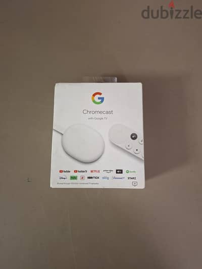 للبيع: Google Chromecast with Google TV (4K) – زيرو / جديد لم يستخدم