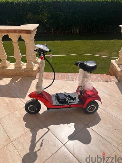 سكوتر ٣ عجلات شحن كهرباء