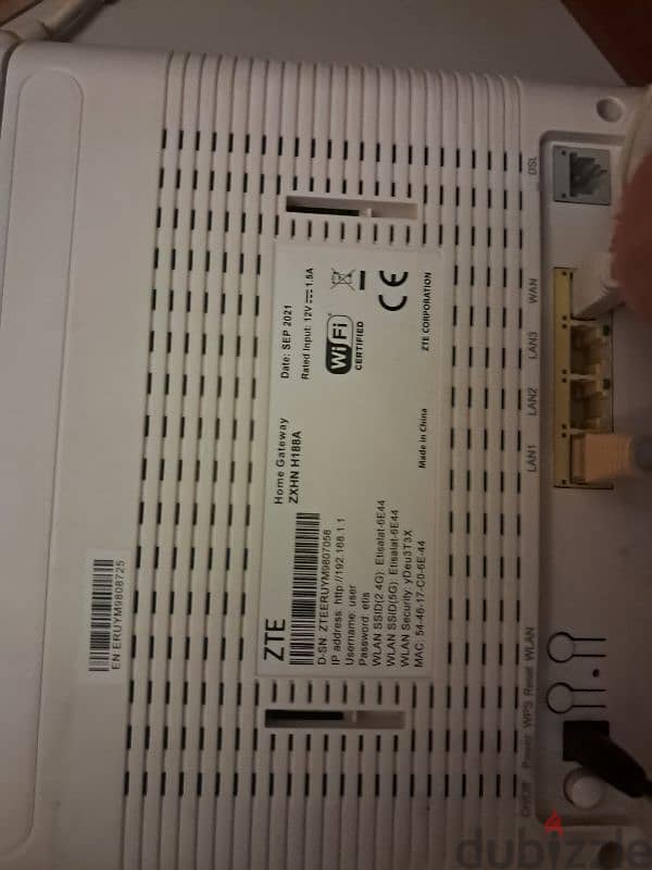 router ZTE 1