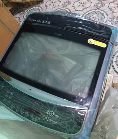 Lg  TurboWash 3D 18.5 KG بالكرتونة - ضمان ساري - موديل T185V1NDHT2