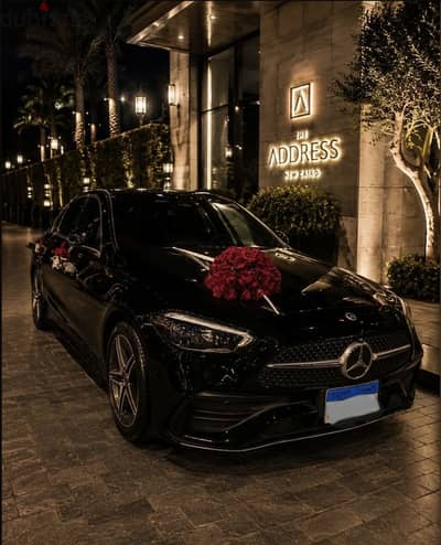 إيجار ليموزين مرسيدس C180 AMG | زفاف – مطار – مشاوير VIP