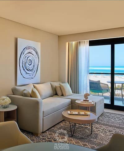 Direct Sea view Fully Furnished Three-Bedrooms Duplex Suite  Ready to Move with installments Palma Bay Rotana North Coast