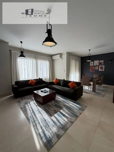شقة مفروشة بالكامل للإيجار في فيليدج جيت The Village Gate New Cairo 140 متر 2 غرفة نوم 2 حمام موقع مميز