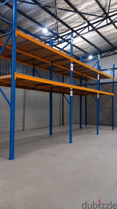 Industrial/ storing shelves. أرفف