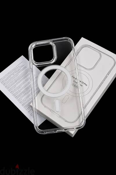 cover iphone 14 pro max clear mag safe same original بيقرأ ماج سيف