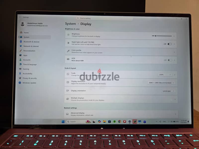 Razer book 13 quartz (4k screen) 5