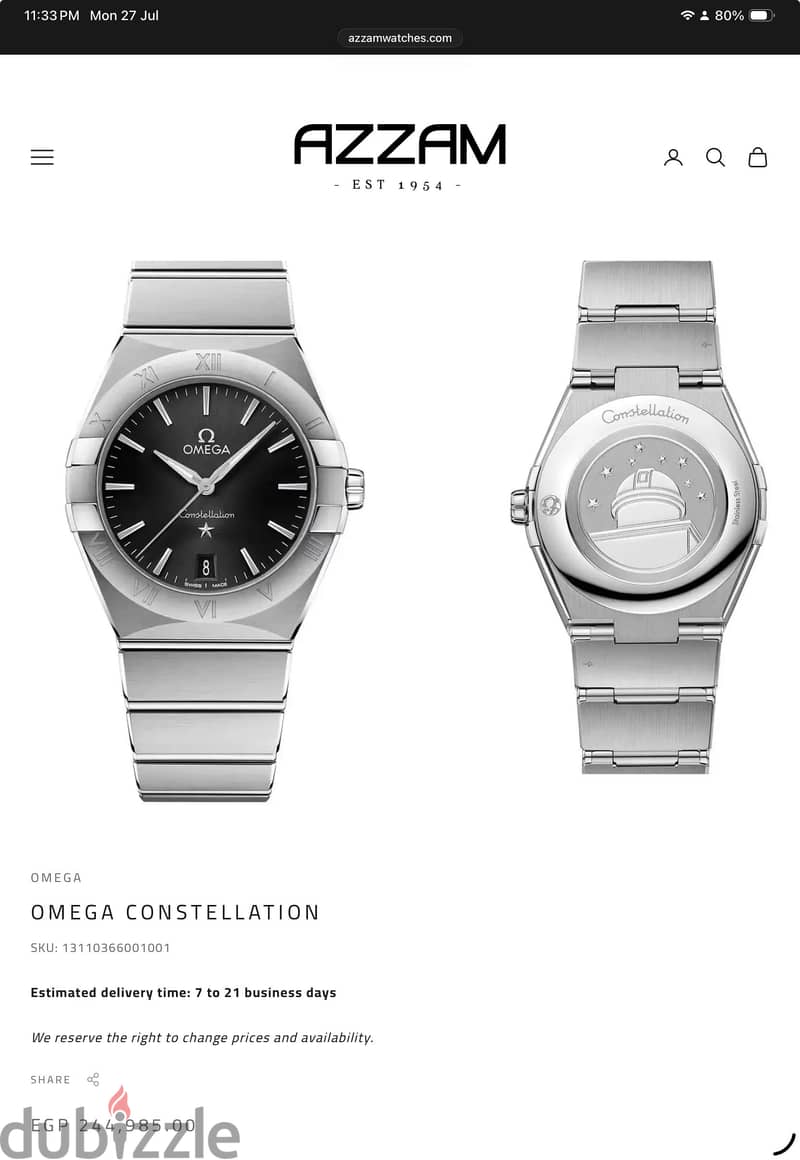 OMEGA Constellation 36mm 1