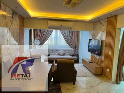 Distinguished furnished apartment for rent - 160 square meters - Ultra Super Lux - in a prime location in the First District - Nasr City