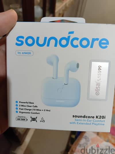 بيع سماعه soundcore k20i جديده