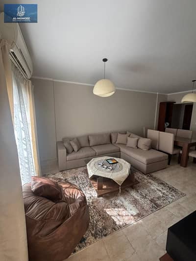 Fully Furnished apartment for rent, 150 square meter, prime location close to the East Court in Rehab City, First Settlement, New Cairo