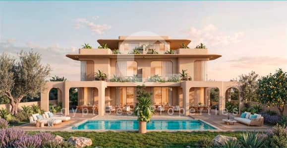 امتلك شاليه متشطب صف أول لاجون وفيو البحر بمقدم 5% علي 10 سنين