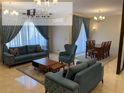 شقة مفروشة بالكامل للإيجار في فيليدج جيت The Village Gate New Cairo 150 متر 2 غرفة نوم 2 حمام ريسبشن وتراس