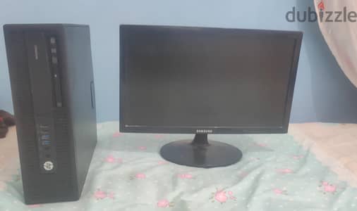 كيسة استيراد كاملة HP EliteDesk 705 G2 + شاشة سامسونج 19 بوصة