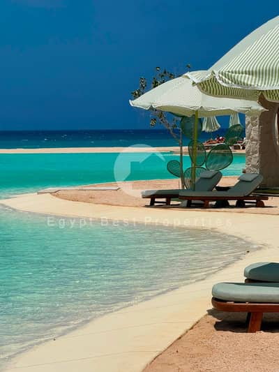FOR SALE LAGON VIEW CHAELT WITH ONLT 5% DOWN PAYMENT IN THE MED RAS AL HEKMA NORTH COAST !!