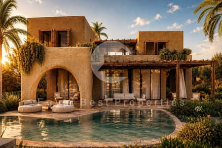 Sea View Villa For Sale With Launch Price, Ready To Deliver And  8-Years Installment plan.