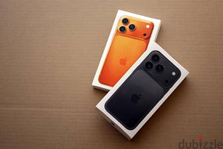 Apple - iPhone 17 Pro 265 جديد مدفوع الضريبة معاه ضمان سنتين