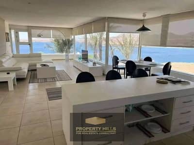 Panoramic Seaview chalet ready to move fully furnished and finished 90 m next to Marassi and Mountain View North Coast
