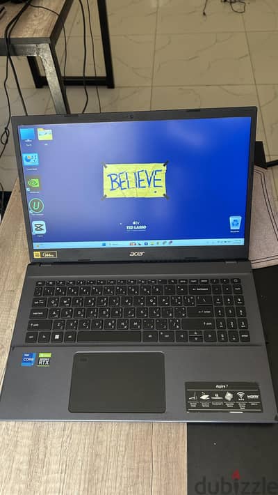 Acer Aspire 7 A715-51G بشاشة معدلة بألوان حقيقية