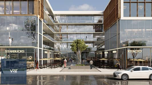 85 sqm administrative office for sale in El Shorouk  Direct frontage on Geneva Axis, one of the most important axes in El Shorouk