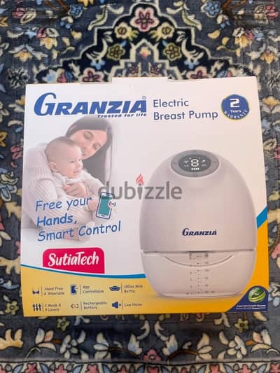 شفاط حليب كهربائي ذكي من جرانزيا (Granzia - SutiaTech) - بحالة الزيرو