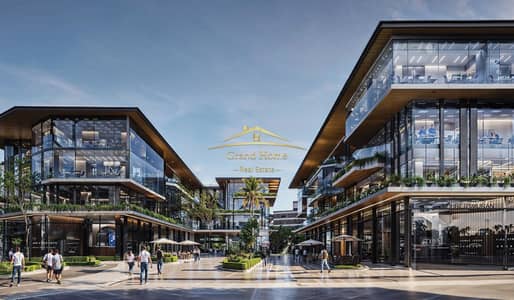 Office for sale, 44 sqm, resale, installments available, RayWest Mall, Rehana, on the 26th of July Axis, 6th of October. Fully finished